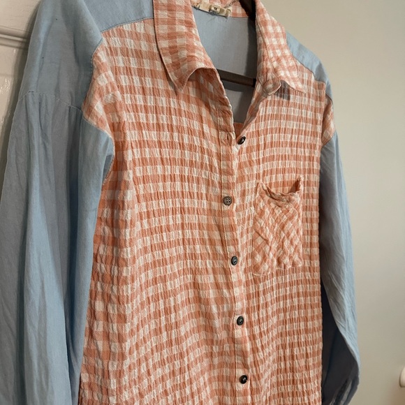 100% cotton button down tunic - Picture 2 of 9